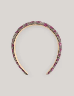 Shoeby Strass Haarband Roze< Haaraccessoires