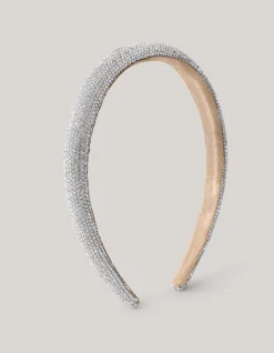 Shoeby Strass Haarband Zilver< Haaraccessoires