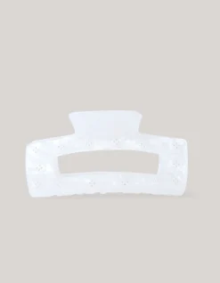 Shoeby Strass Haarklem Wit<DAMES Haaraccessoires