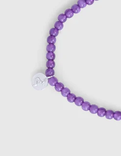Shoeby Strass Heart Armband Paars< Sieraden