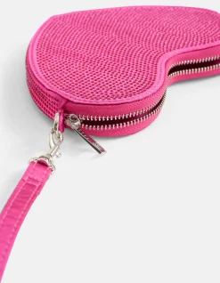 Shoeby Strass Heart Tas Roze<DAMES Tassen