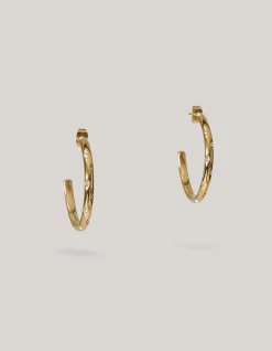 Shoeby Strass Hoop Oorbellen Goud<DAMES Sieraden
