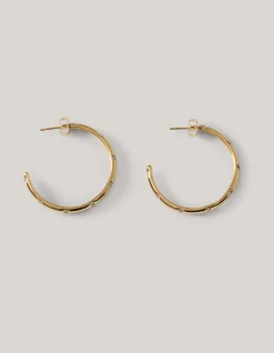 Shoeby Strass Hoop Oorbellen Goud<DAMES Sieraden