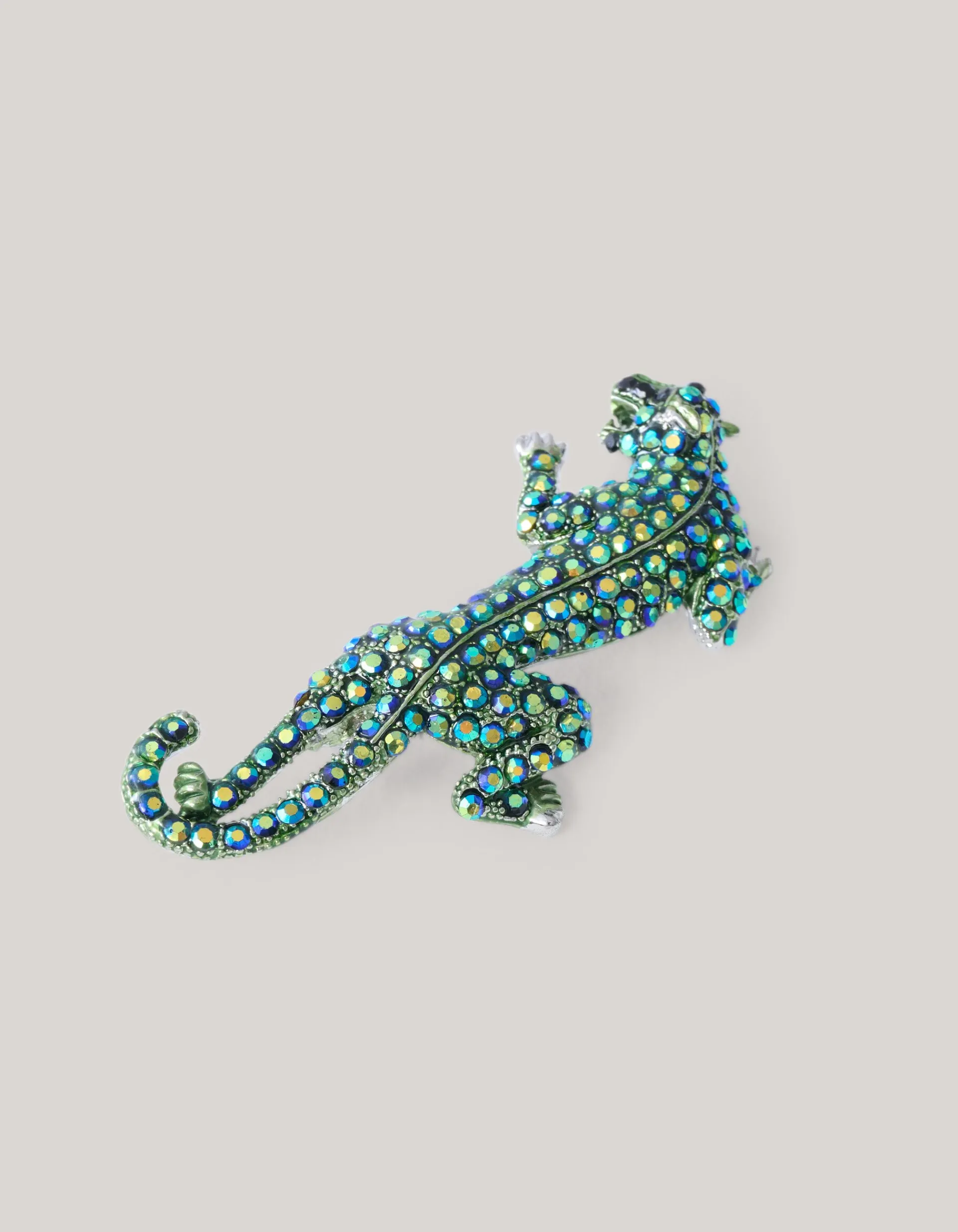 Shoeby Strass Jaguar Broche Groen<DAMES Broches