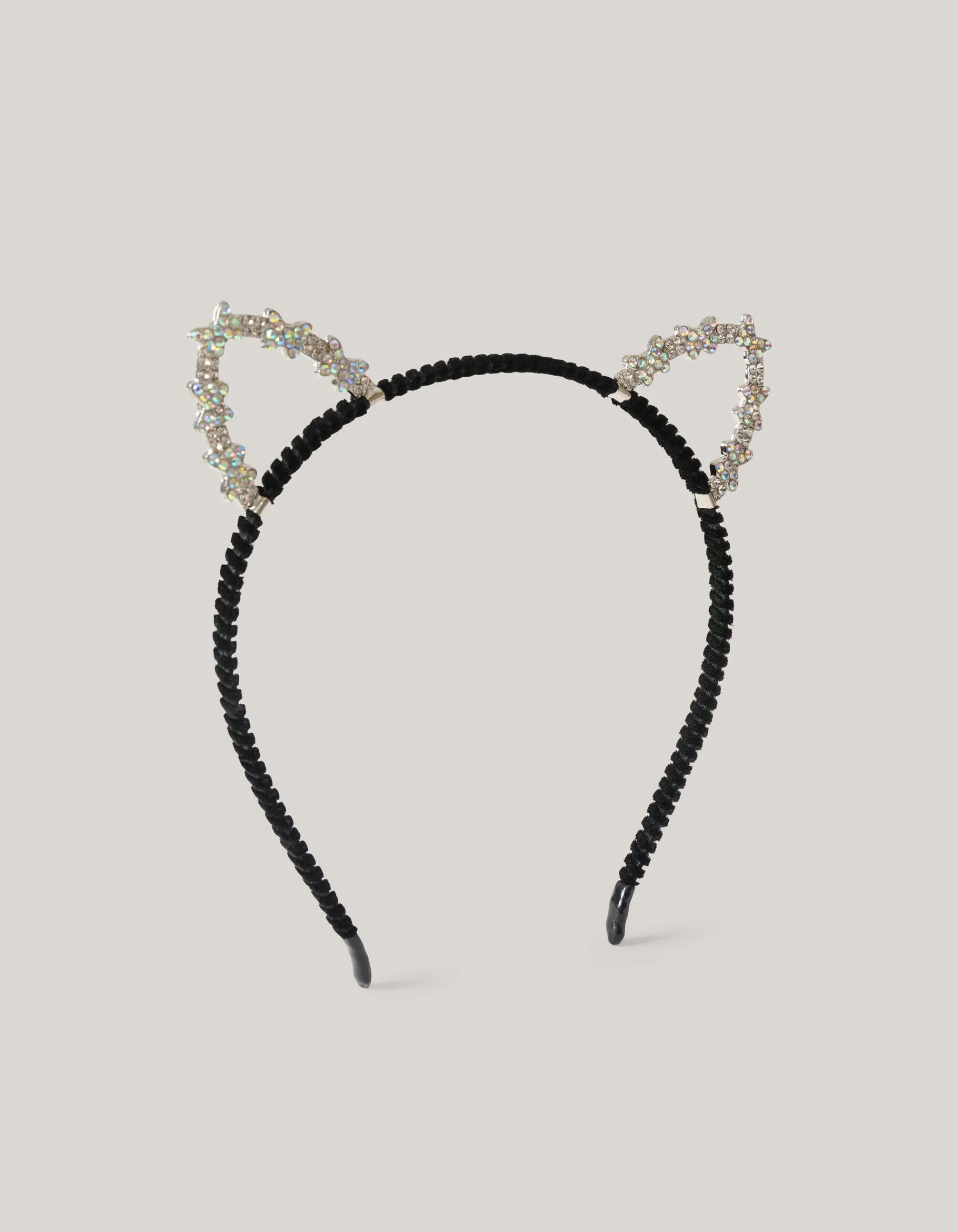 Shoeby Strass Katten Haarband Zwart< Haaraccessoires