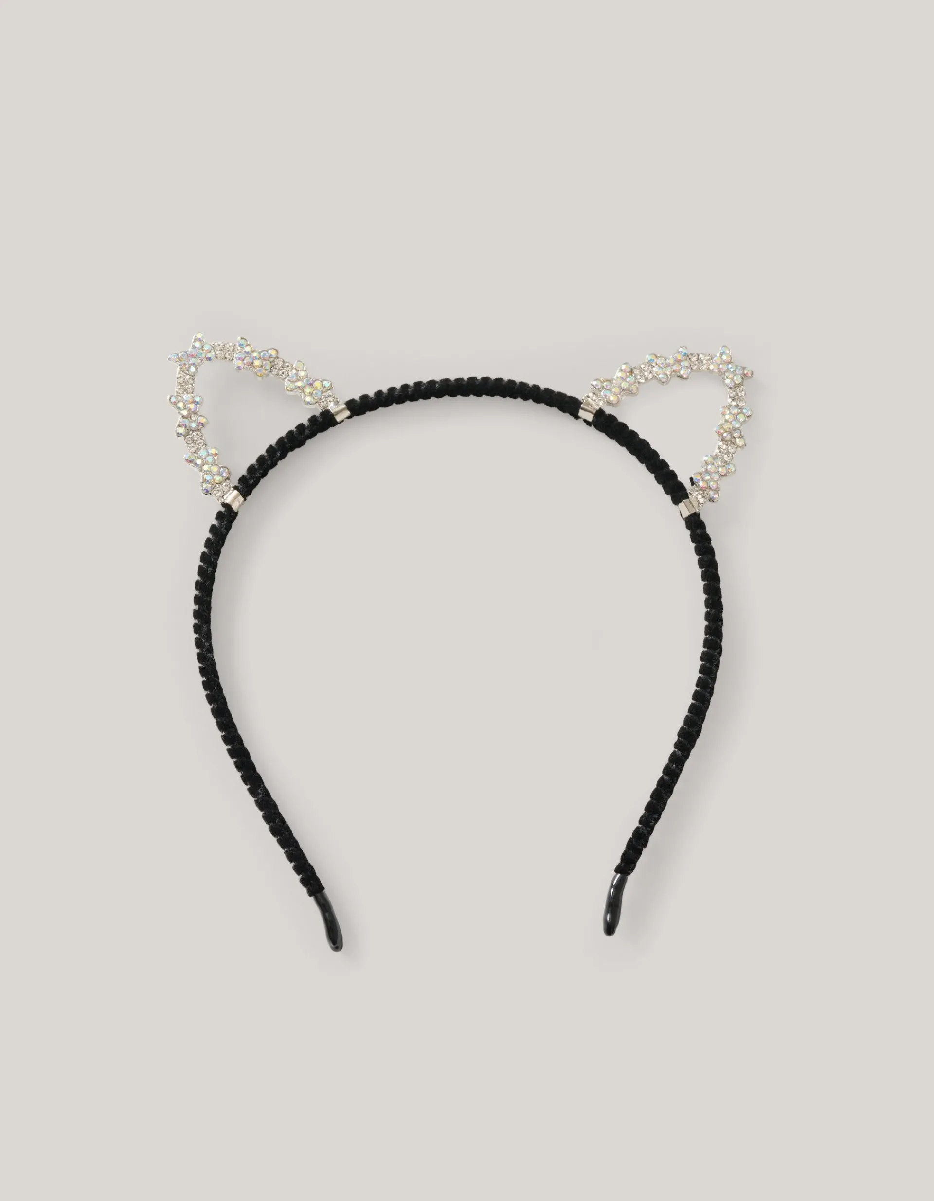 Shoeby Strass Katten Haarband Zwart< Haaraccessoires