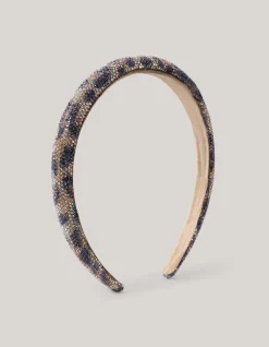 Shoeby Strass Leopard Haarband Bruin< Haaraccessoires
