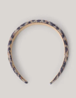Shoeby Strass Leopard Haarband Bruin< Haaraccessoires