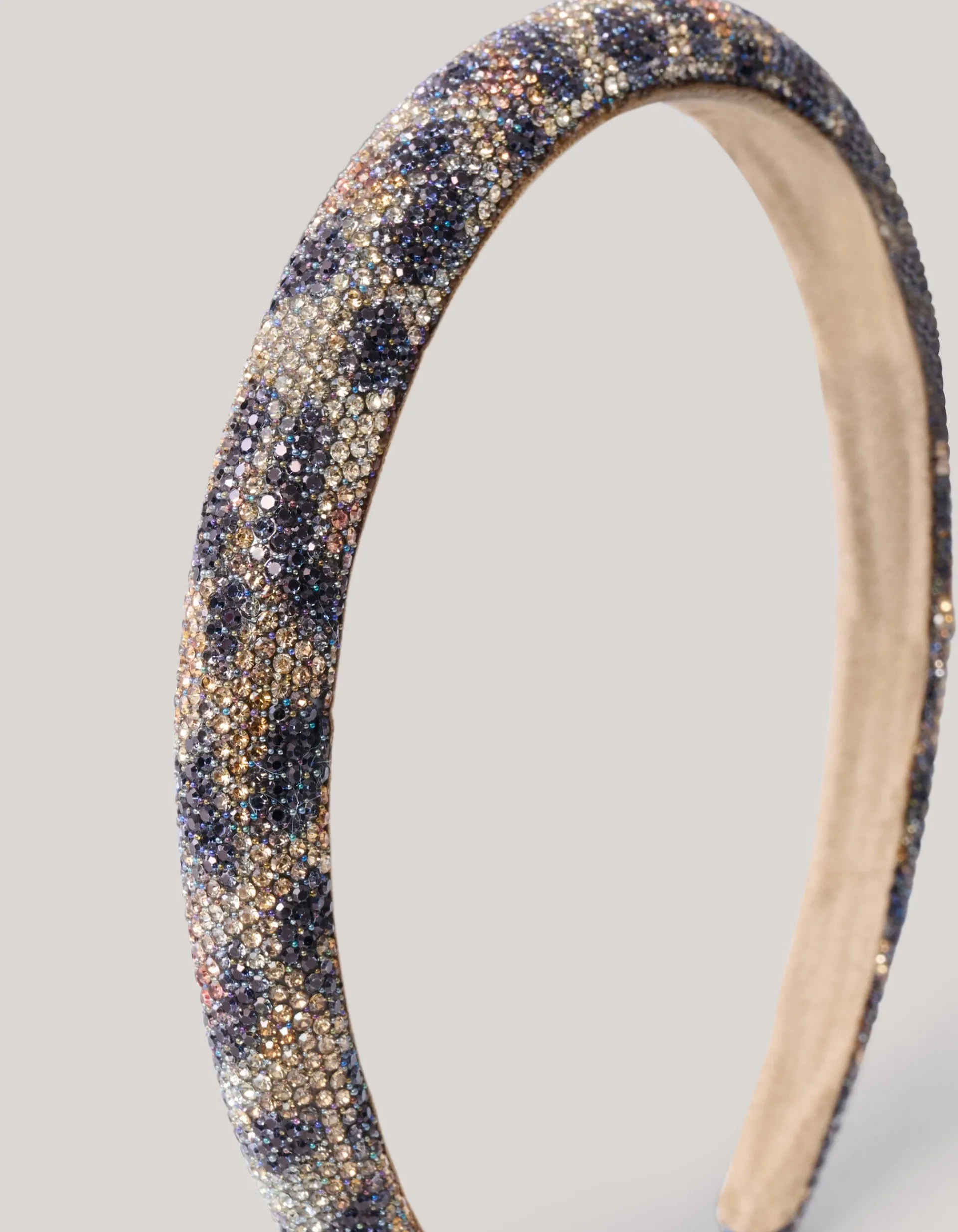 Shoeby Strass Leopard Haarband Bruin< Haaraccessoires