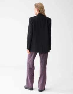 Shoeby Strass Letter Blazer Zwart<DAMES Blazers