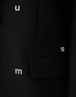 Shoeby Strass Letter Blazer Zwart<DAMES Blazers