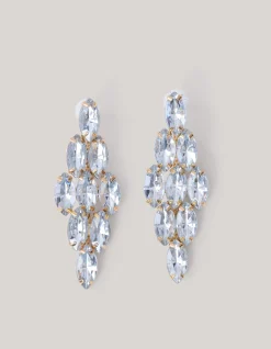 Shoeby Strass Oorbellen Goud<DAMES Sieraden