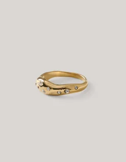 Shoeby Strass Ring Goud<DAMES Sieraden