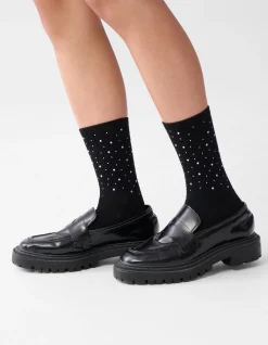 Shoeby Strass Sokken Zwart<DAMES Overige Accessoires