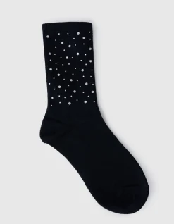 Shoeby Strass Sokken Zwart<DAMES Overige Accessoires