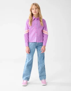 Shoeby Strass Straight Fit Jeans Blauw< Jeans