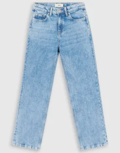 Shoeby Strass Straight Fit Jeans Blauw< Jeans