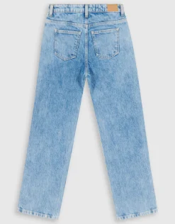 Shoeby Strass Straight Fit Jeans Blauw< Jeans