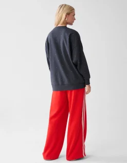 Shoeby Strass Sweater Donkergrijs<DAMES Truien En Sweaters