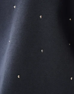 Shoeby Strass Sweater Donkergrijs<DAMES Truien En Sweaters