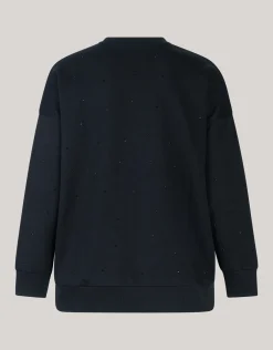 Shoeby Strass Sweater Zwart<DAMES Truien En Sweaters