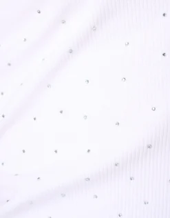 Shoeby Strass Tanktop Wit<DAMES Tops