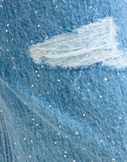 Shoeby Strass Tapered Fit Jeans By Fred<DAMES Jeans