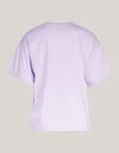 Shoeby Strass T-shirt Lichtpaars<DAMES T-Shirts