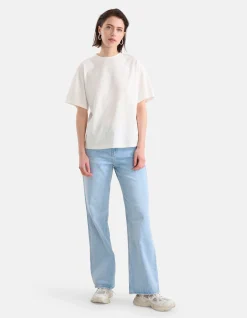 Shoeby Strass T-shirt Wit<DAMES T-Shirts