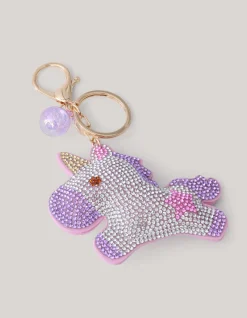 Shoeby Strass Unicorn Sleutelhanger Roze< Sleutelhangers