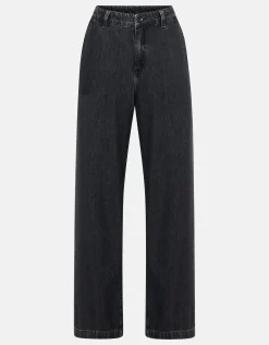 Shoeby Strass Wide Leg Jeans Donkergrijs L32 By Mieke<DAMES Jeans