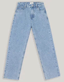 Shoeby Strass Wide Leg Jeans< Jeans