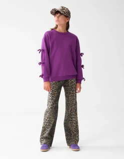 Shoeby Strik Sweater Paars< Sweaters En Hoodies