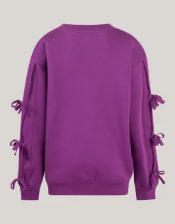 Shoeby Strik Sweater Paars< Sweaters En Hoodies