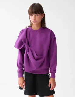 Shoeby Strik Sweater Paars< Sweaters En Hoodies