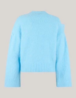 Shoeby Strik Trui Lichtblauw By Lizzy<DAMES Truien En Sweaters