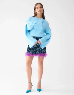 Shoeby Strik Trui Lichtblauw By Lizzy<DAMES Truien En Sweaters