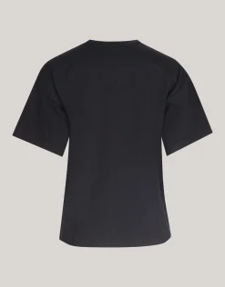 Shoeby Strik T-shirt Zwart<DAMES T-Shirts