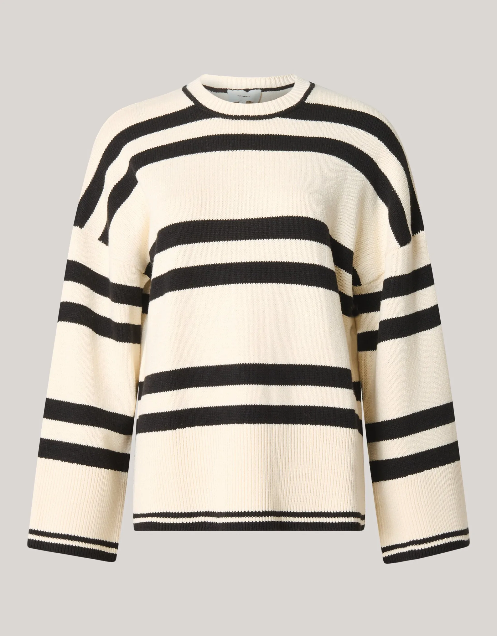 Shoeby Stripe Trui Gebrokenwit<DAMES Truien En Sweaters