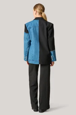Shoeby Structure Swirl Broek Zwart<DAMES Broeken