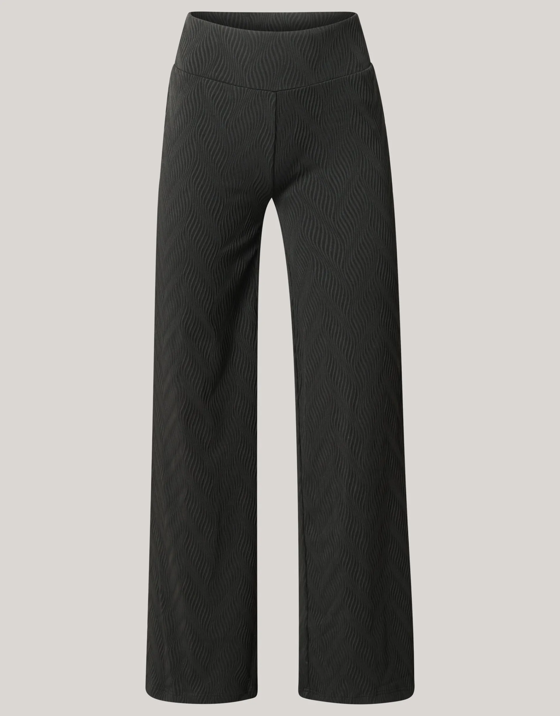 Shoeby Structure Swirl Broek Zwart<DAMES Broeken