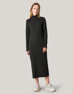 Shoeby Structure Swirl Jurk Zwart<DAMES Jurken