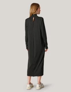 Shoeby Structure Swirl Jurk Zwart<DAMES Jurken