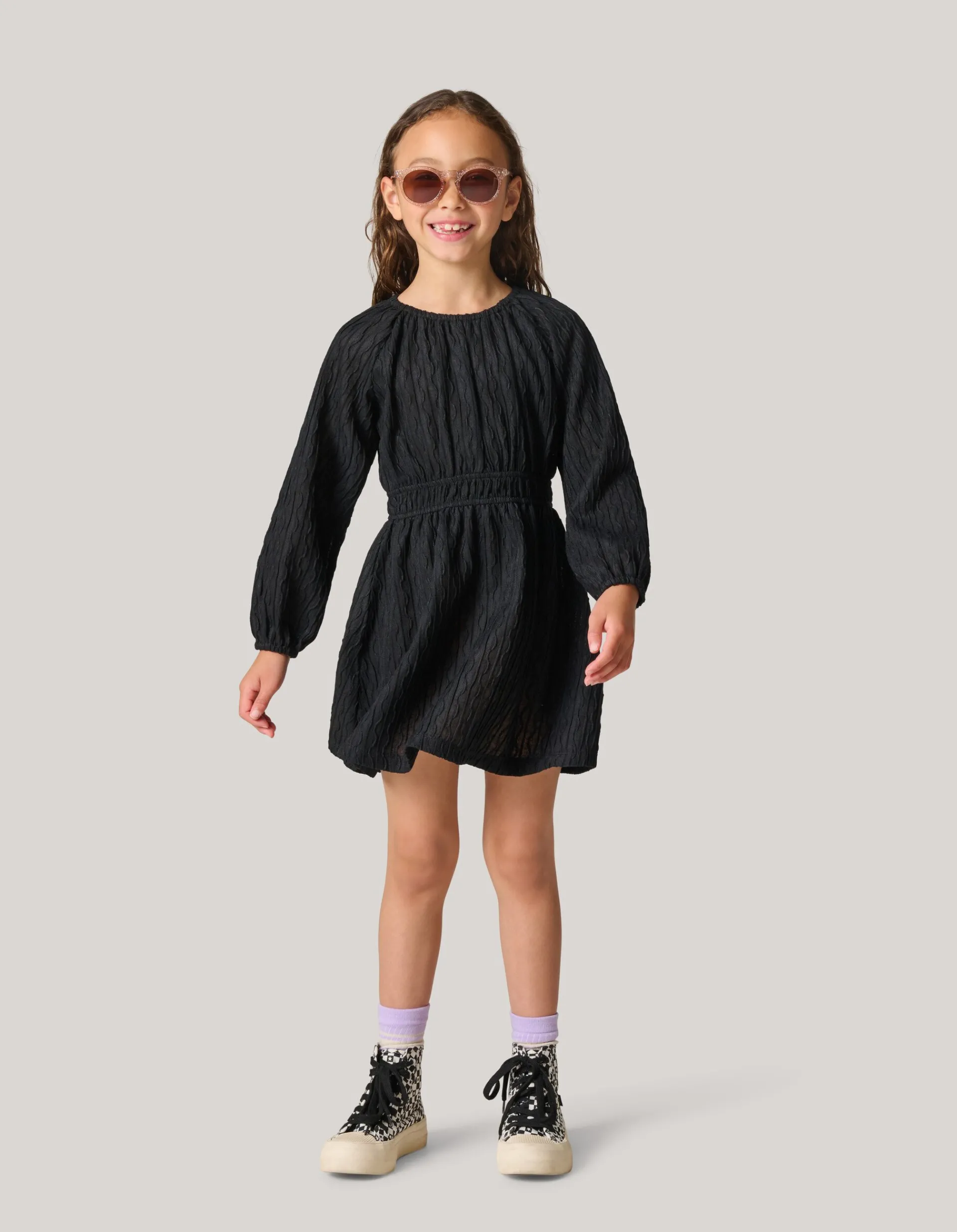 Shoeby Structuur Jurk Zwart< Jurken