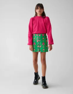 Shoeby Structuur Longsleeve Roze By Lizzy< T-Shirts|Tops Lange Mouw