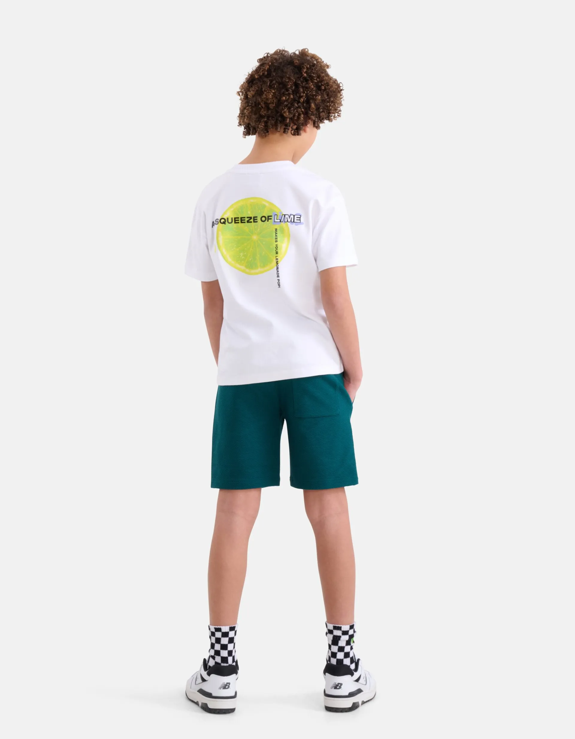 Shoeby Structuur Short Donkergroen< Shorts