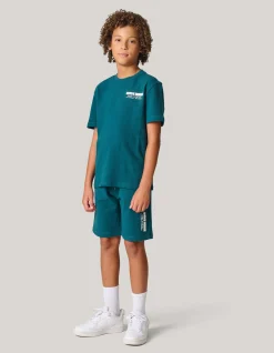 Shoeby Structuur Short Donkergroen< Shorts