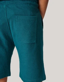 Shoeby Structuur Short Donkergroen< Shorts