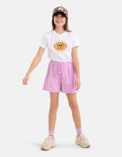Shoeby Structuur Short Lichtpaars< Shorts