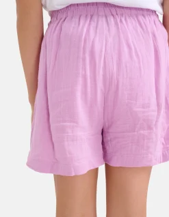 Shoeby Structuur Short Lichtpaars< Shorts